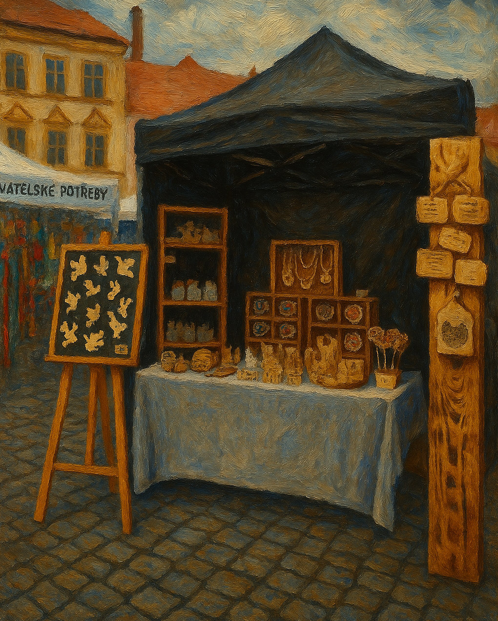 Camledian – náš stánek